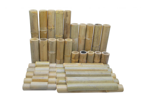 QTOYS - Mini Bamboo Channels (Set of 40 Pieces)